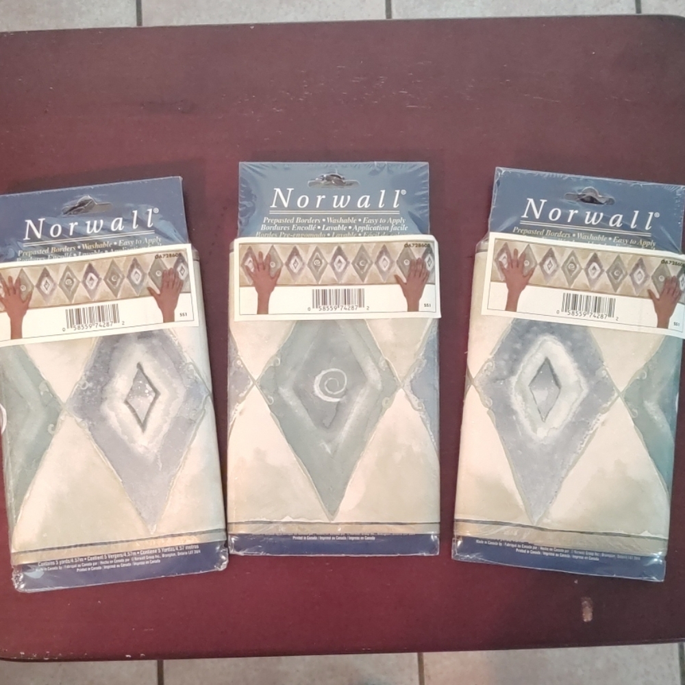 Norwall Pre-Pasted Border Wallpaper